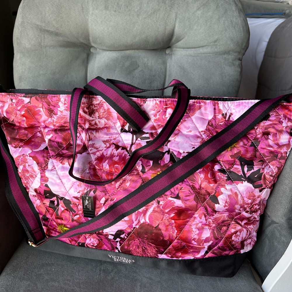 Victoria’s Secret Pink Floral Shoulder Bag